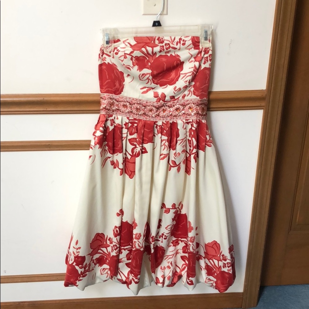Forever 21 Orange Floral Dress